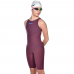 Arena Girls  R-EVO ONE SL PowerSkin Racing Suit- Red Wine-Turquoise