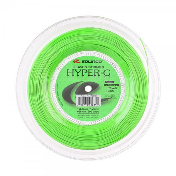 Solinco HYPER-G Tennis String-100M