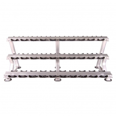 FFitTech Dumbbells Rack 15 Pair Storage (943S)