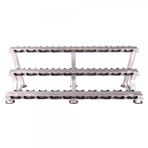 FFitTech Dumbbells Rack 15 Pair Storage (943S) FFitTech Dumbbells Rack 15 Pair Storage (943S)
