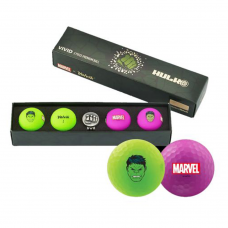 Volvik Marvel Premium Golf Balls (4 balls pack) - Hulk