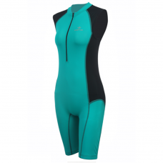 Deko Women Training Swimming Suit (one piece) - Sea Green/Black