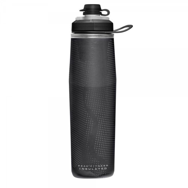 CamelBak Peak Fitness Chill 24oz Water Bottle-Black/Silver