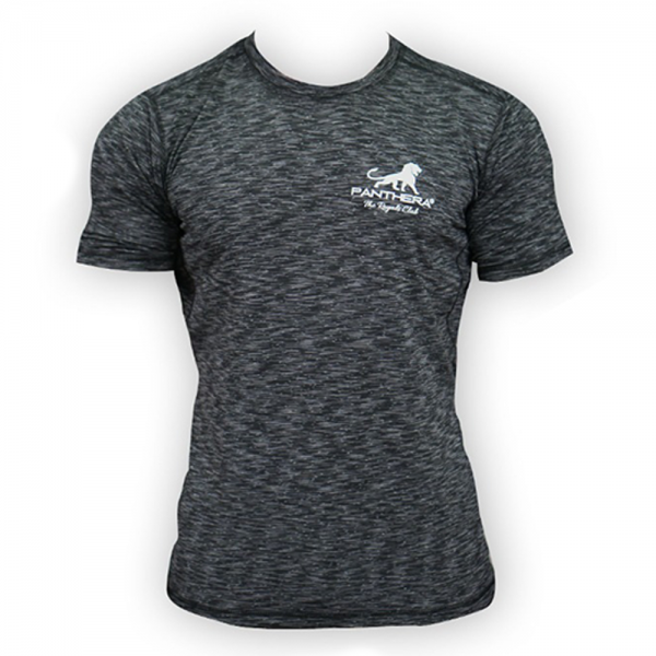 Panthera Men's Melange T-Shirt - Black