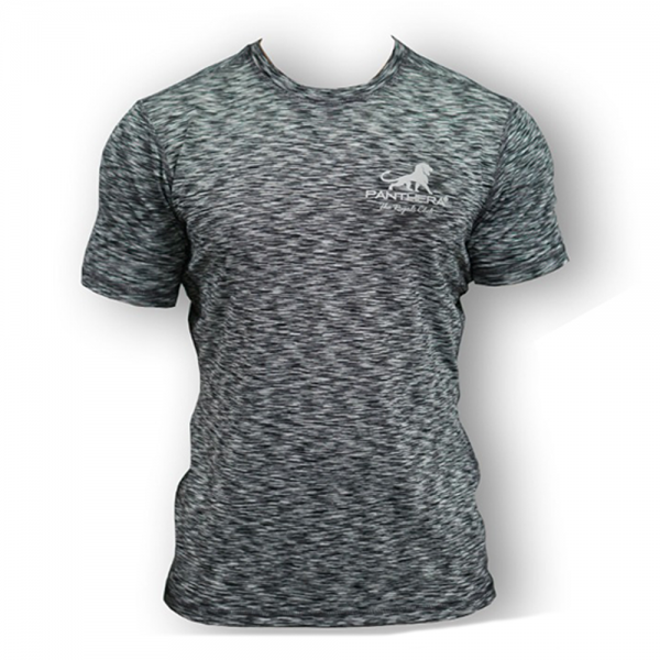 Panthera Men's Melange T-Shirt - Charcoal