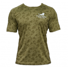 Panthera Men's Active Performance T-Shirt - Olive Green