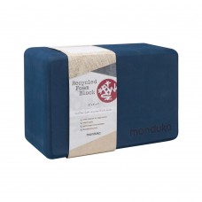 Manduka Recycled Foam Yoga Block - Midnight