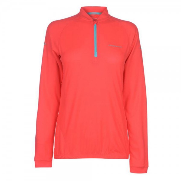 Muddyfox Long Sleeve Cycling Jersey - Coral