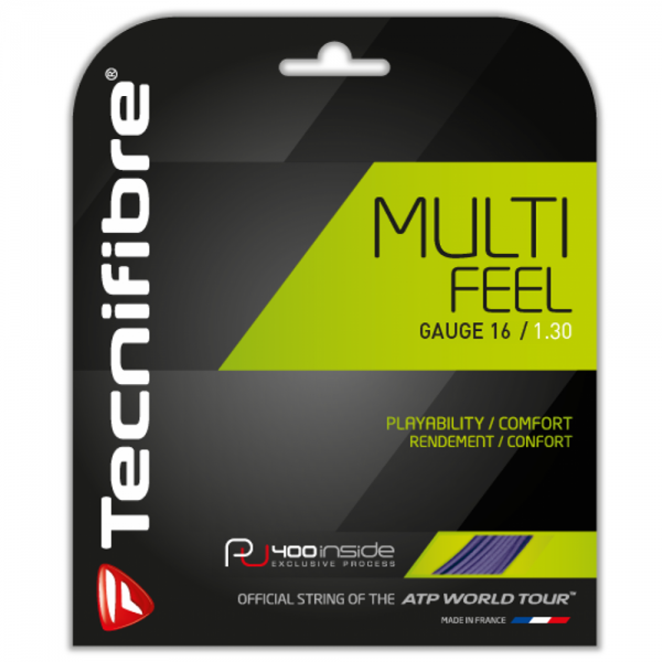 Tecnifibre MultiFeel Tennis Racket String 16G-12M