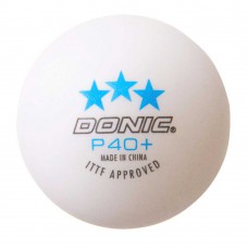 Donic P40 + *** Cell-Free Table Tennis Ball (3 Pack)