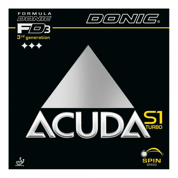 Donic Acuda S1 Turbo Table Tennis Rubber Donic Acuda S1 Turbo Table Tennis Rubber