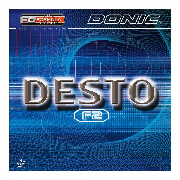 Donic Desto F2 Table Tennis Rubber Donic Desto F2 Table Tennis Rubber