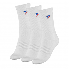 Tecnifibre Socks- White (3 Pack)