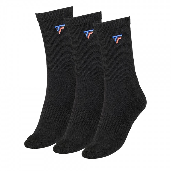 Tecnifibre Socks- Black (3 Pack)
