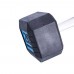 LivePro Premium Rubber Coated Dumbbells (2 x 10kgs)