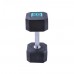 LivePro Premium Rubber Coated Dumbbells (2 x 15kgs)