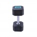 LivePro Premium Rubber Coated Dumbbells (2 x 17.5kgs)