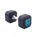 LivePro Premium Rubber Coated Dumbbells (2 x 17.5kgs)