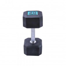 LivePro Premium Rubber Coated Dumbbells (2 x 2.5kgs)