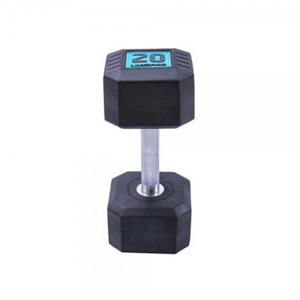 LivePro Premium Rubber Coated Dumbbells (2 x 2.5kgs)