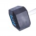 LivePro Premium Rubber Coated Dumbbells (2 x 20kgs)
