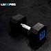 LivePro Premium Rubber Coated Dumbbells (2 x 20kgs)