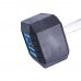 LivePro Premium Rubber Coated Dumbbells (2 x 22.5kgs)