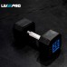 LivePro Premium Rubber Coated Dumbbells (2 x 22.5kgs)