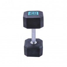 LivePro Premium Rubber Coated Dumbbells (2 x 30kgs)
