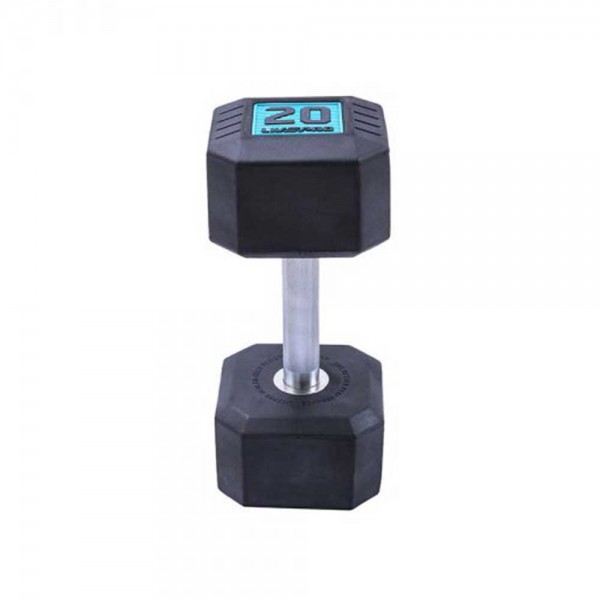 LivePro Premium Rubber Coated Dumbbells (2 x 30kgs)