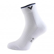 Victor Men's Sport Ankle Socks SK-149F-White/Blue (1 Pack)