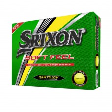 Srixon Soft Feel Golf Balls - Yellow (12 balls pack)