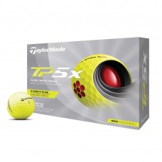 TaylorMade TP5x 2021 Yellow Golf Balls (12 balls pack)