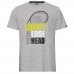 Head Return T-Shirt-Grey Melange