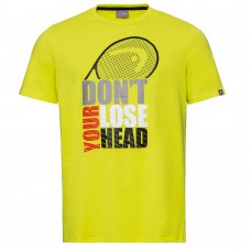Head Return T-Shirt-Yellow