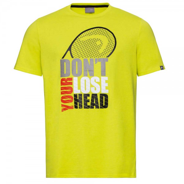 Head Return T-Shirt-Yellow