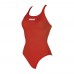 Arena Women's Solid Swim Pro Swimming Suit-Red Arena Women's Solid Swim Pro Swimming Suit-Red