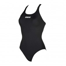 Arena Women's Solid Swim Pro Swimming Suit-Black