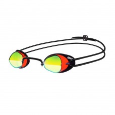 Arena Swedix Mirror Swimming Goggles-Red, Yellow, Black