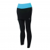Deko Women Gym Suit - Black&Turquoise