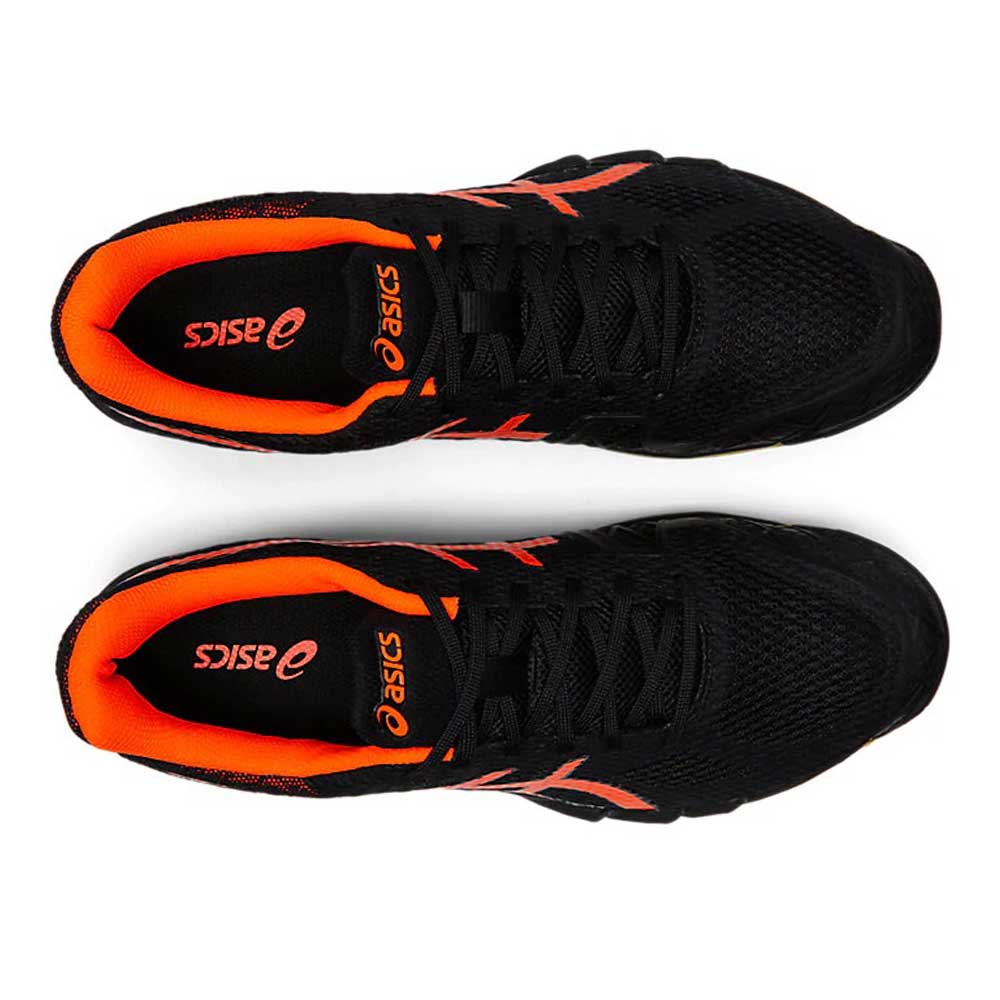 asics gel blade 7 black orange