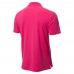 Adidas Mens Performance Stretch Polo Golf Shirt - Pink