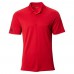 Adidas Mens Performance Stretch Polo Golf Shirt - Red
