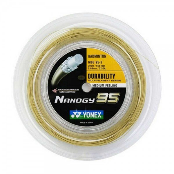 Yonex NBG 95 Badminton Racket String-200M