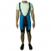 Deko Men Incas Cycling Gel Padded Bib Shorts - Black & Blue