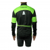 Deko Men Winter Cycling Jacket - Black & Green
