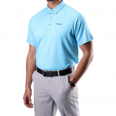 Tigerline Soft Essential Golf Polo Shirt - Blue