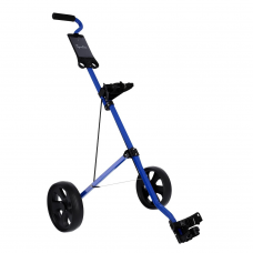Tigerline Microlite Pull Golf Trolley - Blue