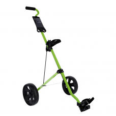Tigerline Microlite Pull Golf Trolley - Green