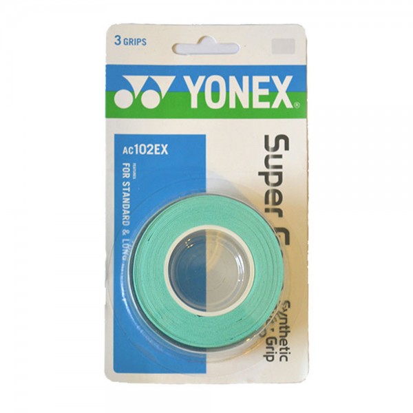 Yonex Super Grap Overgrip-Green (3 Wraps)